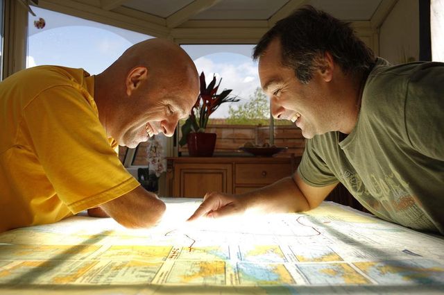 Philippe Croizon et Arnaud Chassery