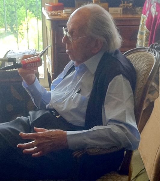 le grand entretien chez Raymond Aubrac