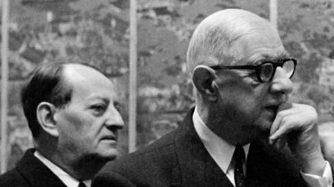André Malraux et le général de Gaulle