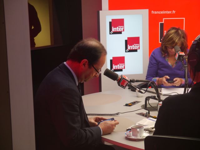 François Hollande & Pascale Clark