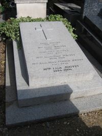 Sépulture de Louis Jouvet