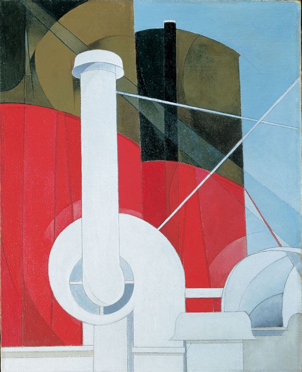 Paquebot "Paris" par Charles Demuth - 1921/22