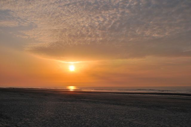 Coucher de soleil à Malo Bray-Dunez
