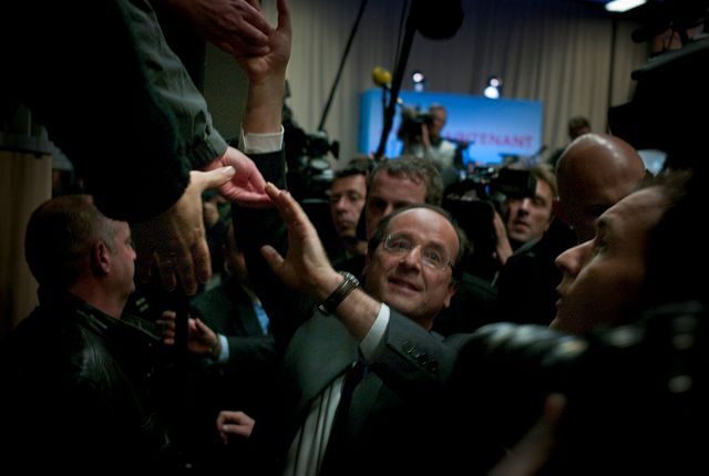 François Hollande, le 22 avril 2012
