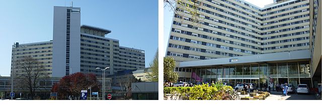 L'hôpital Pellegrin à Bordeaux
