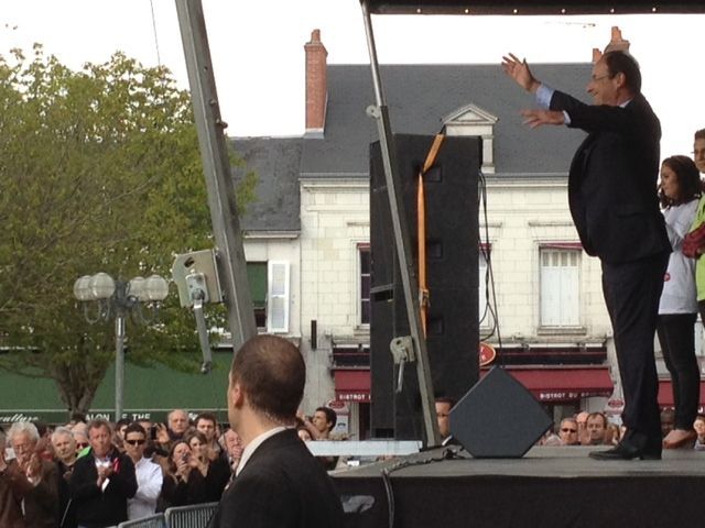 François Hollande à Tours
