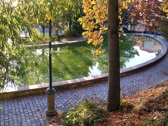 Fontaine -Parc de Belleville