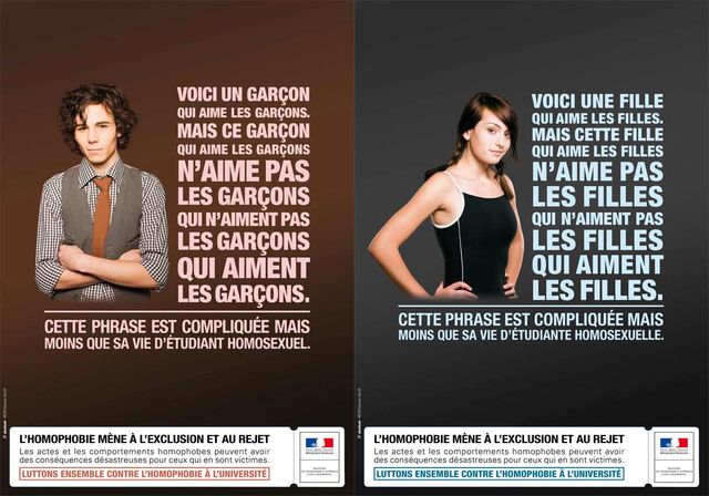 Campagne de lutte contre l'homophobie