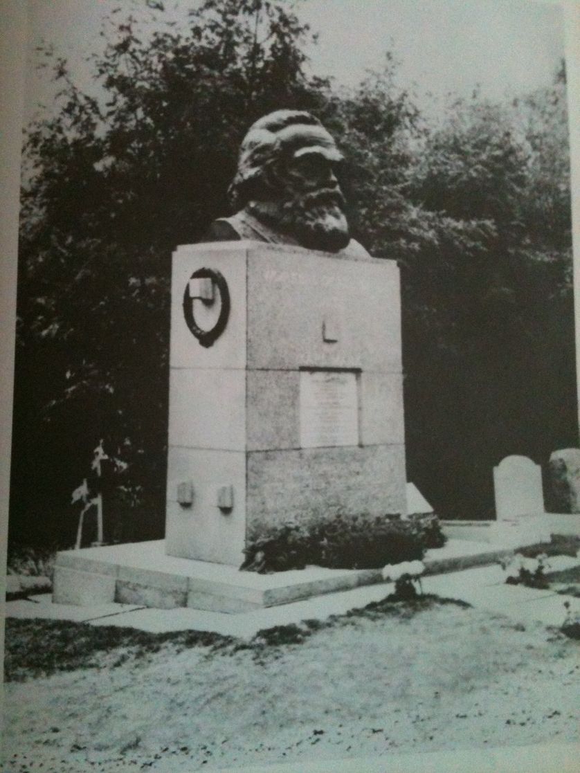 La tombe de Karl Marx à Londres