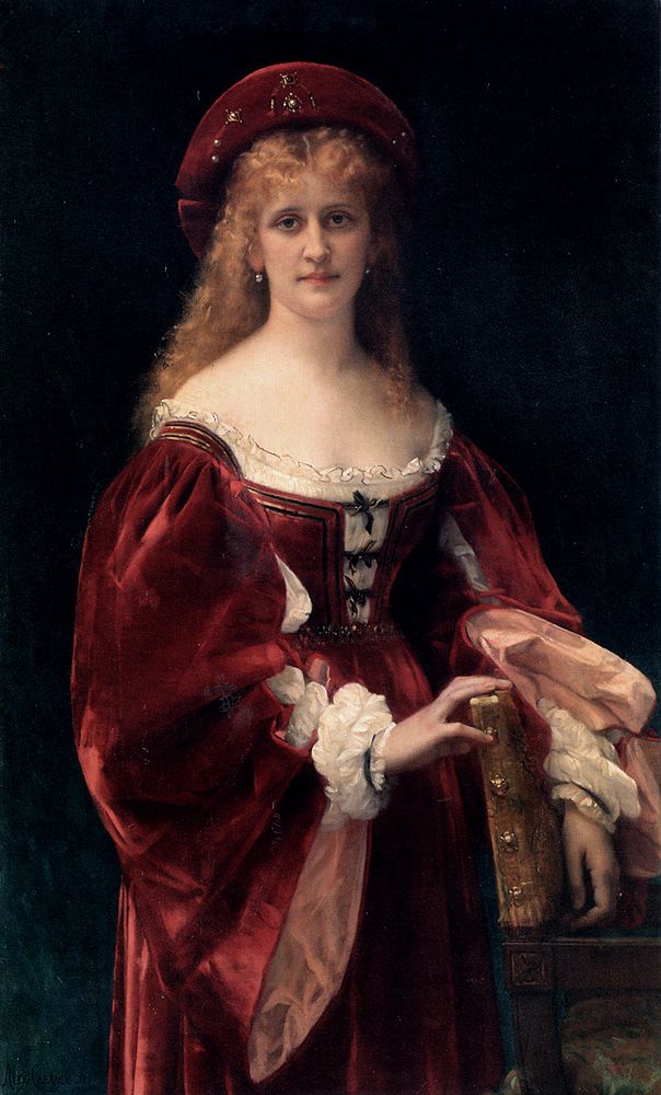 Patricienne de Venise par Alexandre Cabanel - 1881