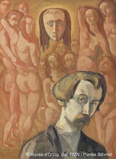 Autoportrait symbolique de Émile Bernard (1891)