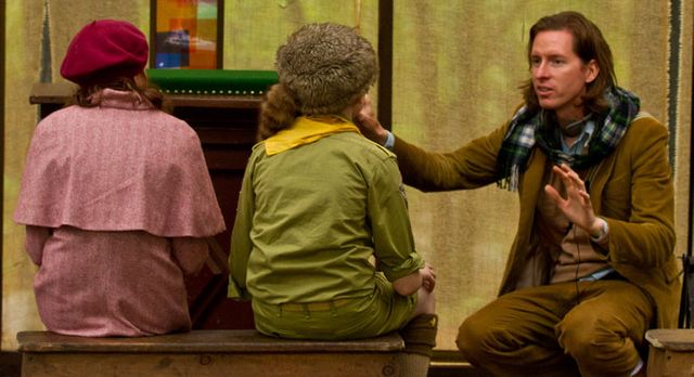 Wes Anderson dirigeant Jared Gilman et Kara Hayward