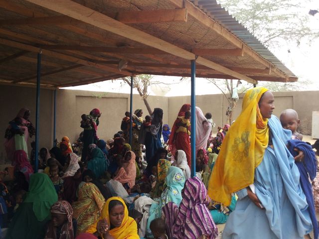 Au centre de l'UNICEF