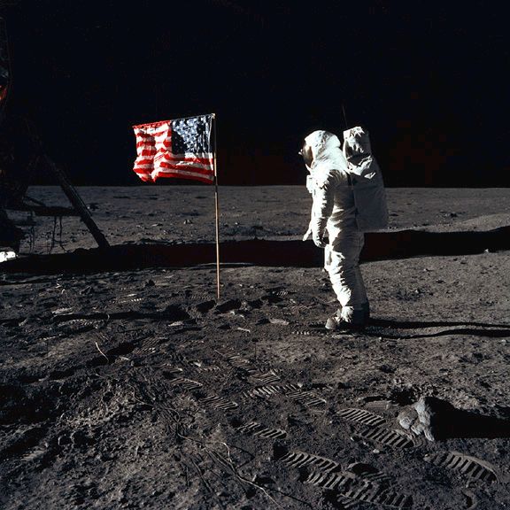 Buzz Aldrin sur la Lune