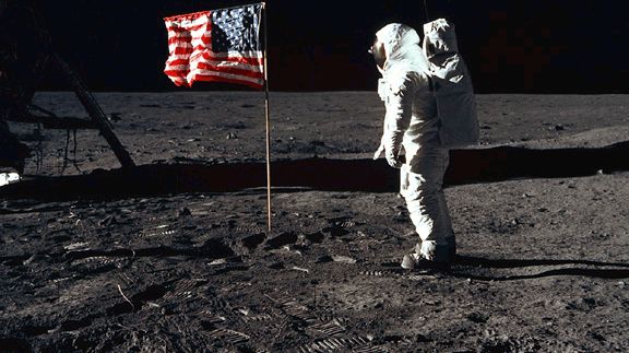 Buzz Aldrin sur la Lune