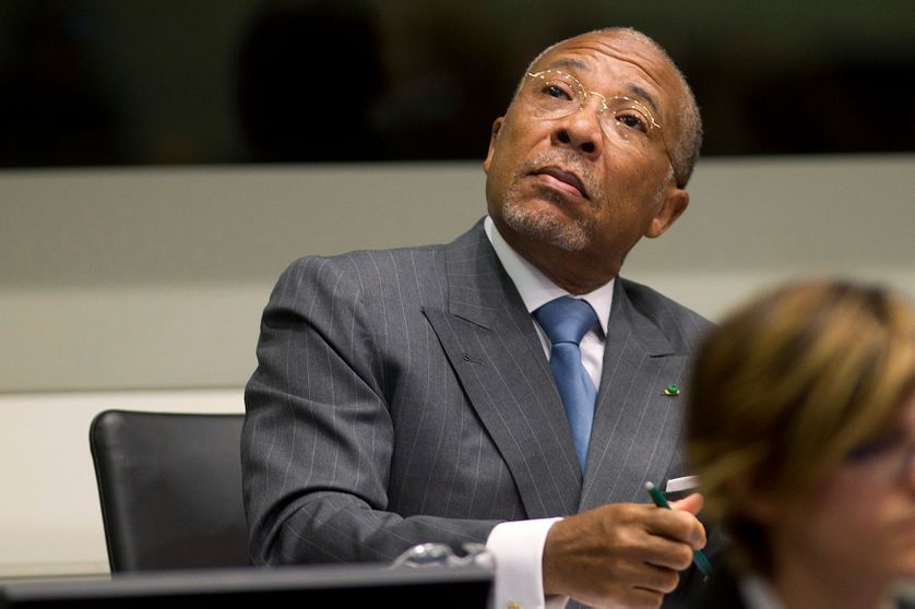 Charles Taylor le 16 mai 2012