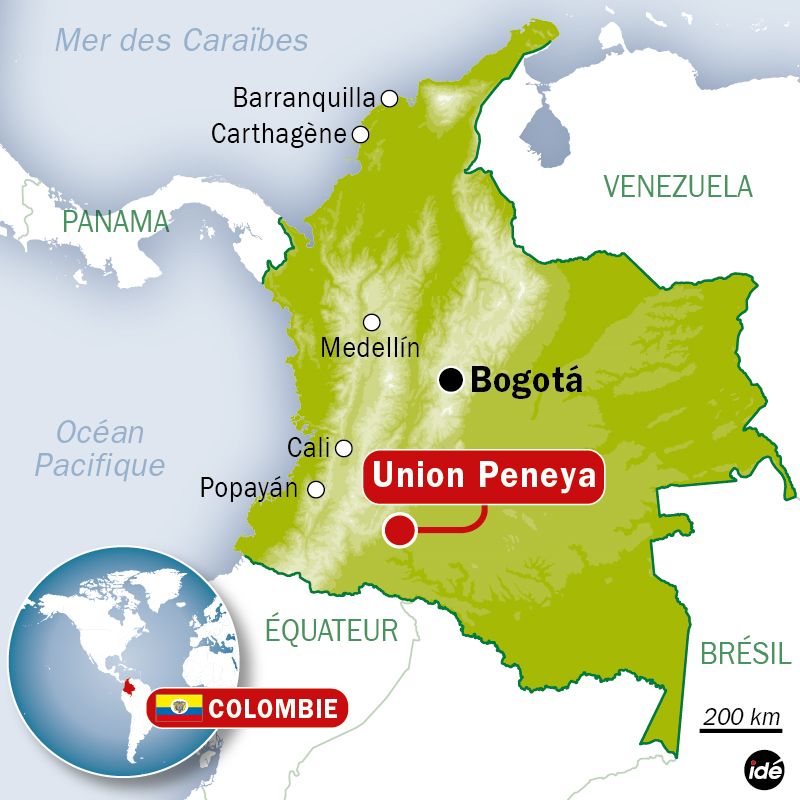 Colombie : le lieu de l'enlèvement de Roméo Langlois