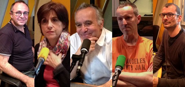 De gauche à droite : JC. Coutausse, M. Darrigrand, H. Martin, G. Davet et G. Binet