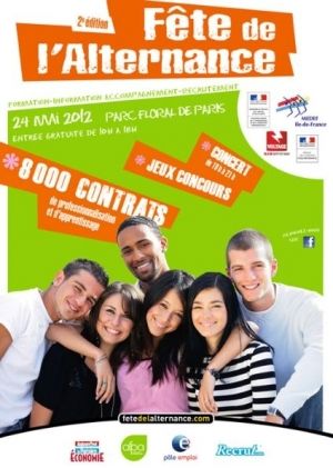 Affiche de la 2e Fête de l'Alternance