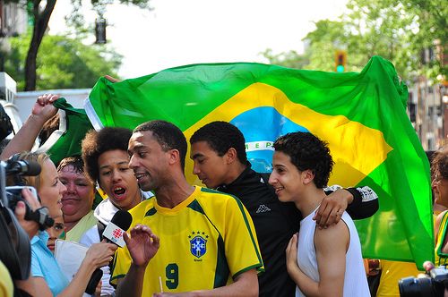 Supporters brésiliens