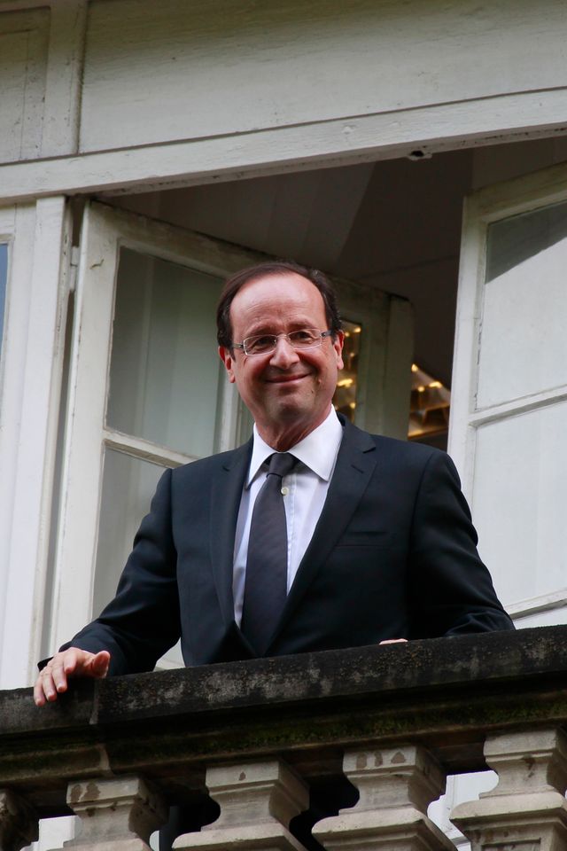 François Hollande au lendemain de son élection