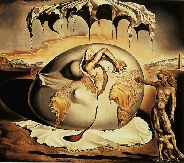 "Enfant géopolitique observant la naissance de l'Homme nouveau" - Salvador Dali - 1943