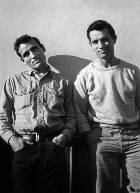 Jack Kerouac et Neal Cassady en 1952 (photographie prise par Carolyn Cassady). © Rue des Archives/RDA