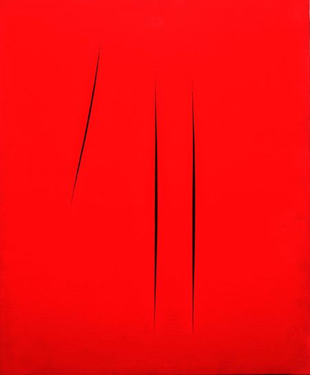 Lucio Fontana (1899-1968), Concetto spaziale, Attese (Concept spatial, Attentes)