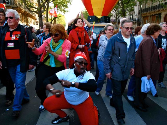 Manifestation intersyndicale du 1er mai 2012
