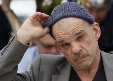 Denis Lavant, acteur fétiche de Leos Carax, au Festival de Cannes le 23 mai