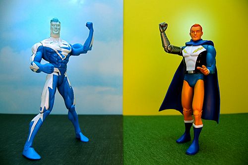 Duel supers héros