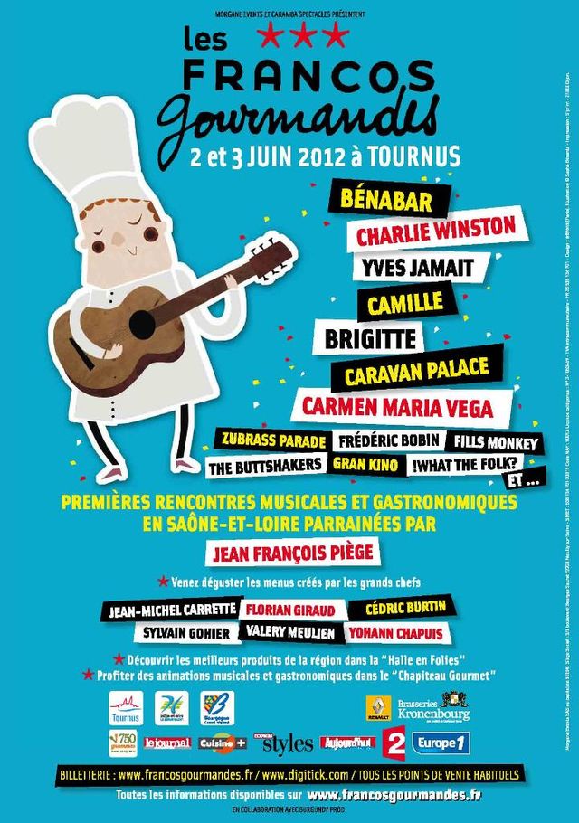 Les Francos Gourmandes 2012