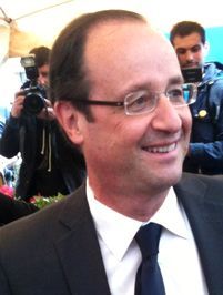 François Hollande à Tulle le 5 mai 2012