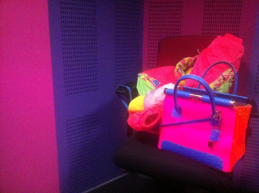 Le sac de François Chaignaud