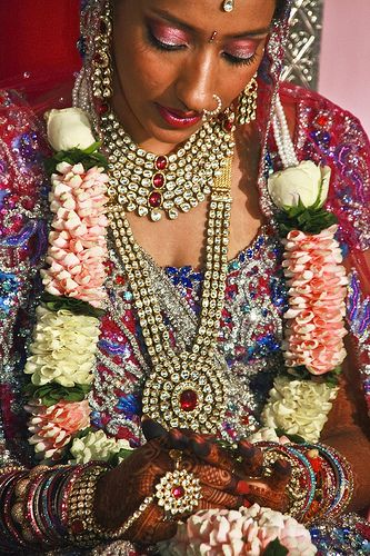 Jeune mariée indienne