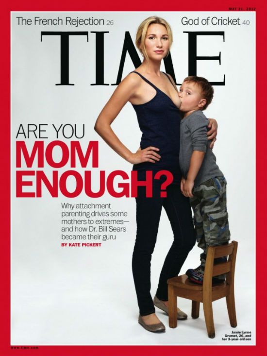 "Mom enough ?" en une du "Time" Magazine