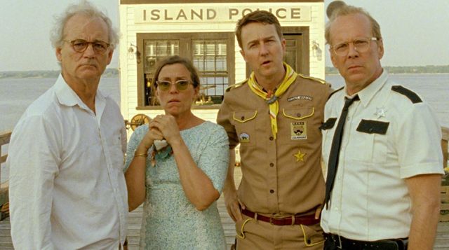 Bill Murray, Frances McDormand, Edward Norton et Bruce Willis