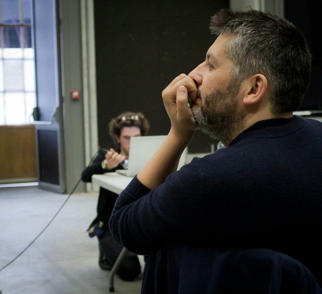 Christophe Honoré au travail