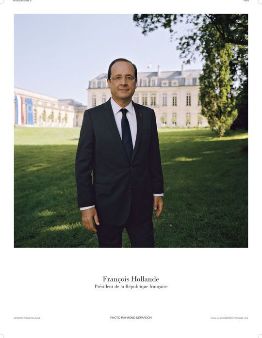 Portrait Officiel François Hollande