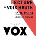 Vox, festival urbain de lecture pulique