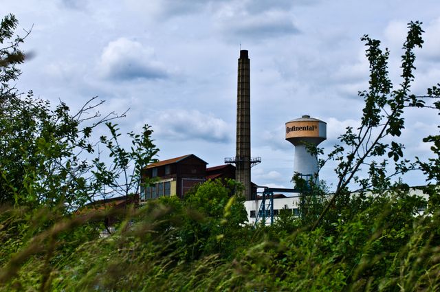 L'usine Continental, aujourd'hui "abandonnée"