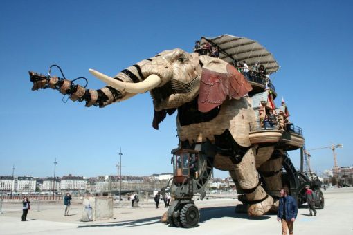 L'éléphant de la machine de l'Île
