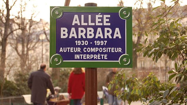 Allée Barbara square des Batignolles