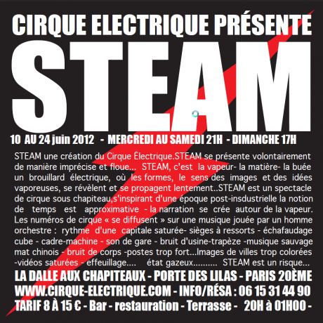Le cirque électrique - Steam
