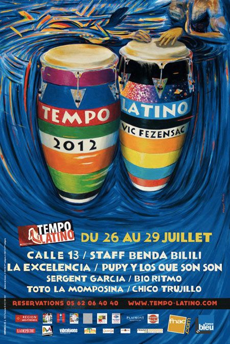 Affiche festival Tempo Latino