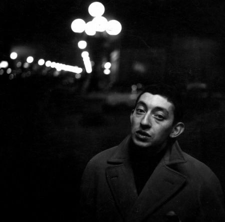 Serge Gainsbourg à Paris en 1960