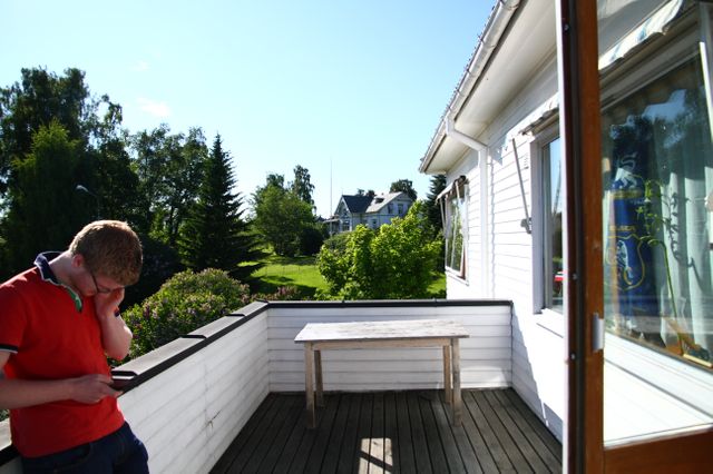 Chez Khalid, à Hamar, près du lac Mjosa, à une heure d'Oslo