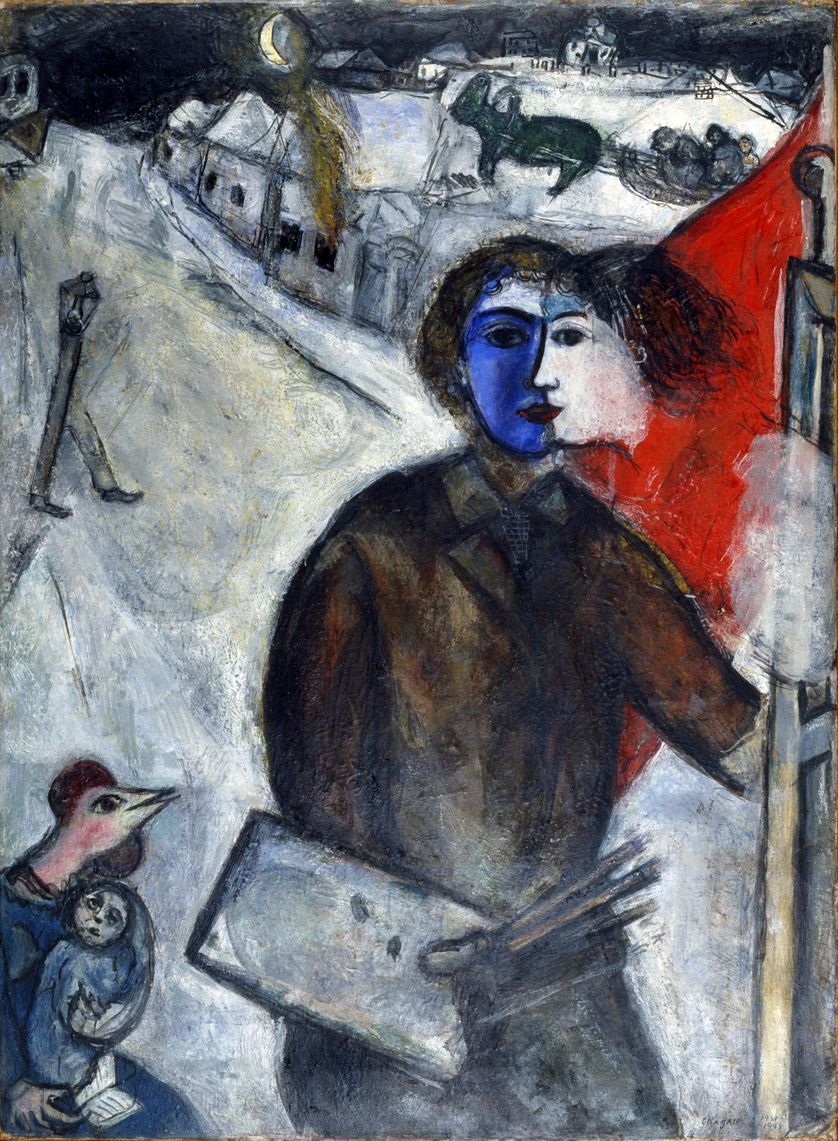 Marc Chagall, Entre chien et loup 1938-1943 (100x73cm)