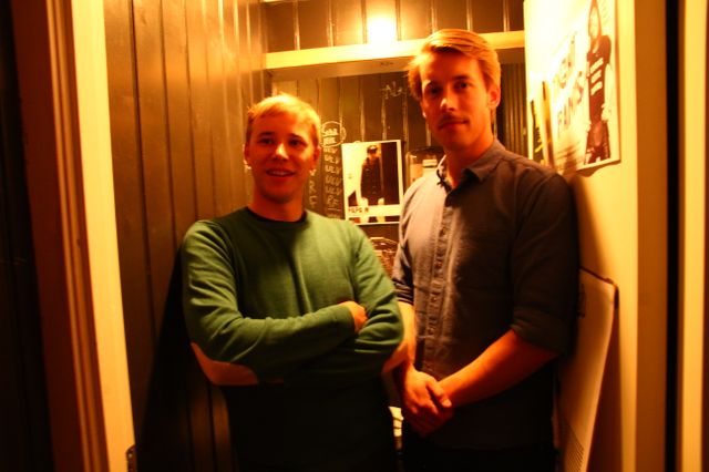 Simen et Andre de Spoon train à Oslo