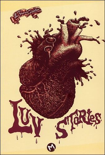 Couverture de Luv Stories, Les Frères Guedin, éditions Même Pas Mal, 2012